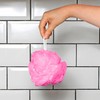 Pack 4 Mesh Exfoliating Bath & Shower Body Puff Sponges