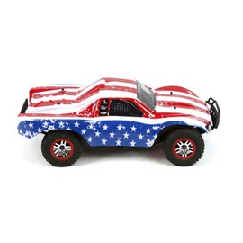 SummitLink Compatible Custom Body Flag Strip Style Replacement for 1/10 Scale RC Car or Truck (Truck not Included) SS-FP-02