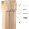 100Pcs Disposable Wooden Forks - 15.5cm Eco-Friendly Birchwood Utensils Biodegradable