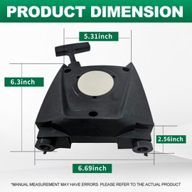 xuyunming 1PCS 42831904001 Recoil Pull Starter Assembly for Stihl Model BR800 BR800X Backpack Leaf Blower Parts