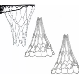 Shuang.W 2 Pz Balón De Basquetbol Red De Cadena Basquetball Red Metal