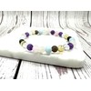 Chakra Bracelet - Real Crystal Beaded Bracelet - Seven Chakra