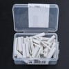 KERDEJAR 2.3mm & 5mm Electric Eraser Refills, 70Pcs White Rectangular
