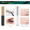 Lanciley Eyelash Glue Clear & Black 3g*2 0.1oz Strong Hold