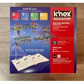 K’nex Building Bridges Model Set 207 Pieces 79433 Educational S.T.E.M. Toy