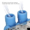 Water Inlet Valve Blue Double Head PP Washer Water Inlet