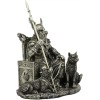 Ebros Norse Viking Mythology Odin The Alfather Sitting On A