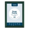 EUROPEL lightweight Snap frame A4, Green, Profile 25x11 mm, Anodized