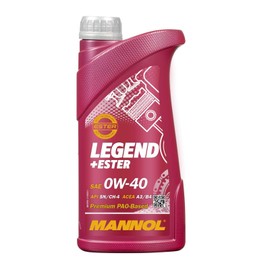 MANNOL Legend+Ester 0W-40 Full Synthetic Motor Oil, 1 Quart