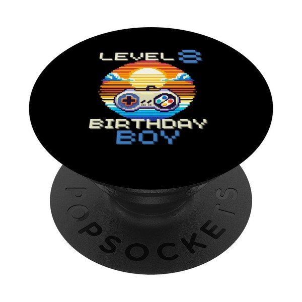 Level 8 unlocked 8th Birthday 8 Year Old Boy Gifts