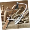 Mipcase 2 Sets Mini U Shape Coping Saw with Wooden