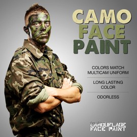 Bobbie Weiner Camouflage Face Paint, ACU/ABU