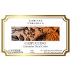 Cappuccino Colombian Decaf Coffee (Single Serve K-Cup Pods) (Gourmet, Naturally