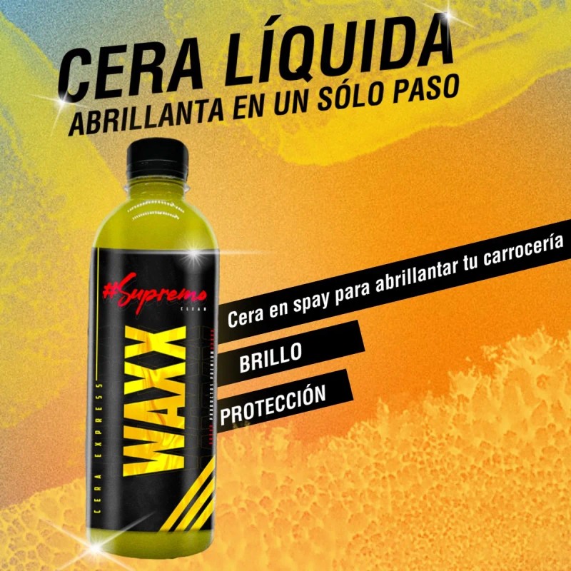 Kit 4 Piezas Cera Express + 2 Micro Fibras Marca