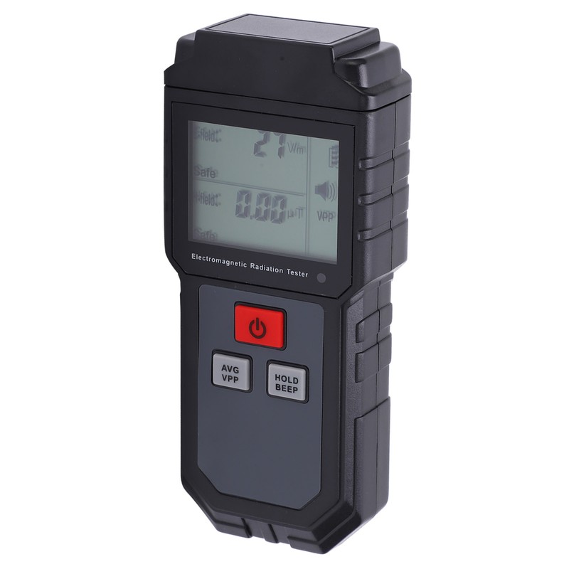 ET825 1V/m1999V/m 0.01μT99.99μT Electromagnetic Radiation Tester HighAccuracy LCD Radiation Detector