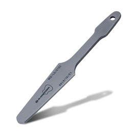 Guitar Crowning File, Double-Sided Fret Crowning Files Luthier Tools, Professional High Carbon Steel Design Duitar Fret File for Electric, Acoustic and Bass Guitars - MD, LG, XL Frets