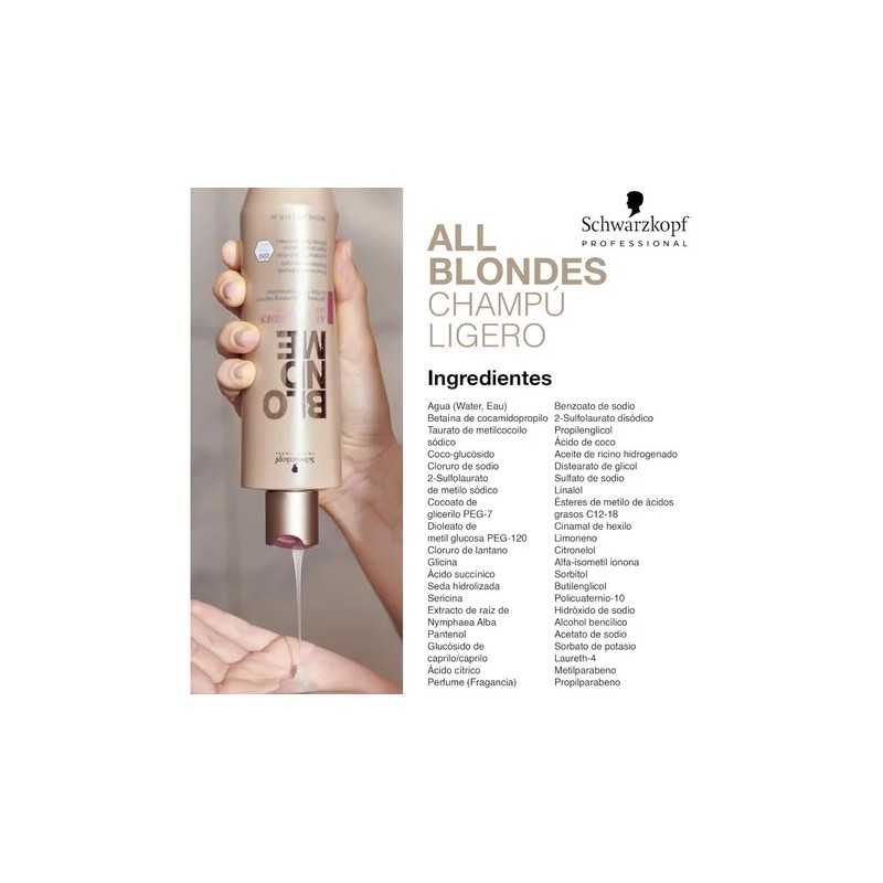 Blondme All Blondes Shampoo Para Rubios 300 Ml
