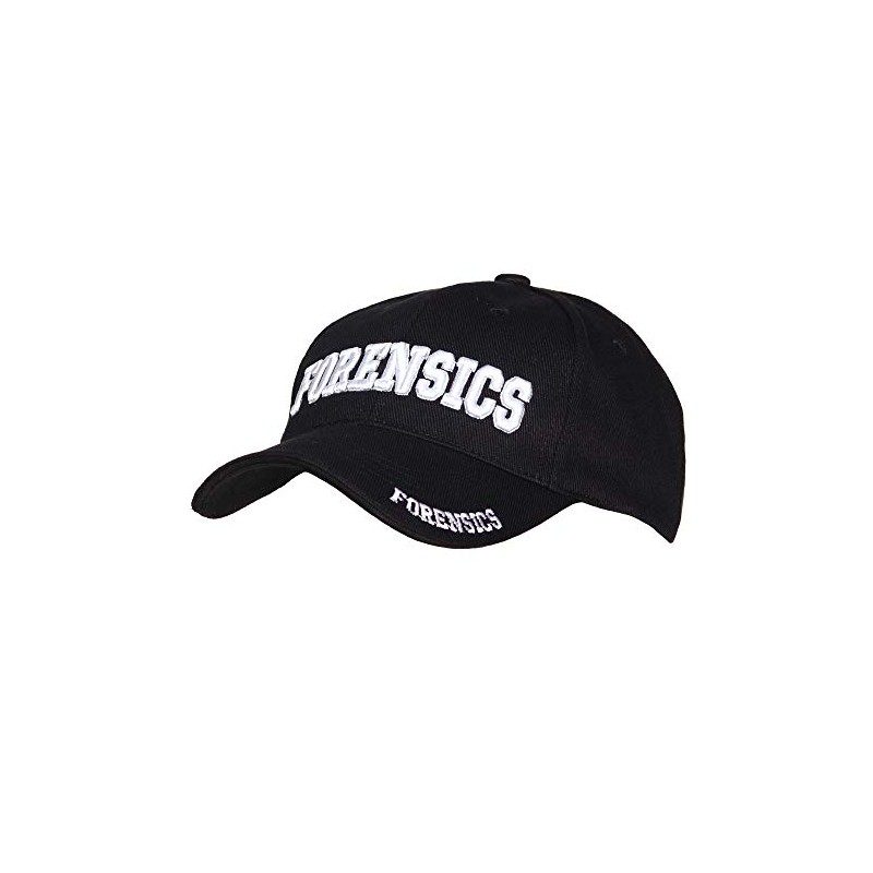 Fostex - Casquette Baseball Forensics - Black, black
