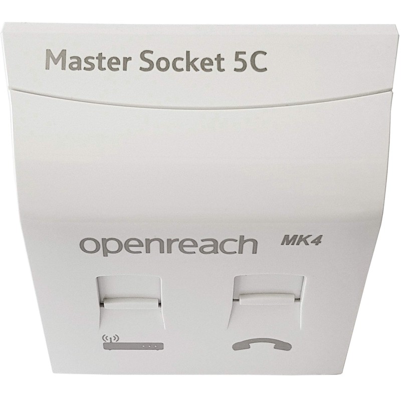 1STec BT Openreach NTE5C MK2 Master + MK4 Faceplate +