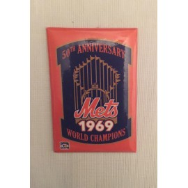Cooperstown Collection  1969 World Champions 50th Anniversary Celebration Weekend Magnet  6/28- 6/30/19