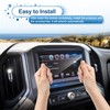 Coleya 2022-2025 Sierra 1500/2500HD/3500HD Screen Protector for GMC Sierra (Pro)