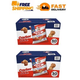 Cracker Jack 2 Pack Cracker Jack Original Caramel Coated Popcorn and Peanuts 1.25 oz., 30 pk.