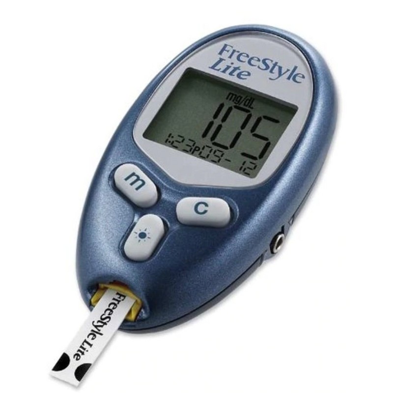 ABBOTT FreeStyle Lite Blood Glucose Meter kit For GLucose Care