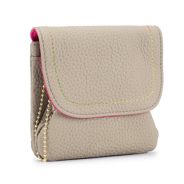 Yocipa Genuine Leather Women's Mini Wallet, Bi-fold, Popular, Multi-functional, Coin