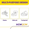 HOWBOW Zero Turn Lawn Mower Trailer Hitch Kit For John