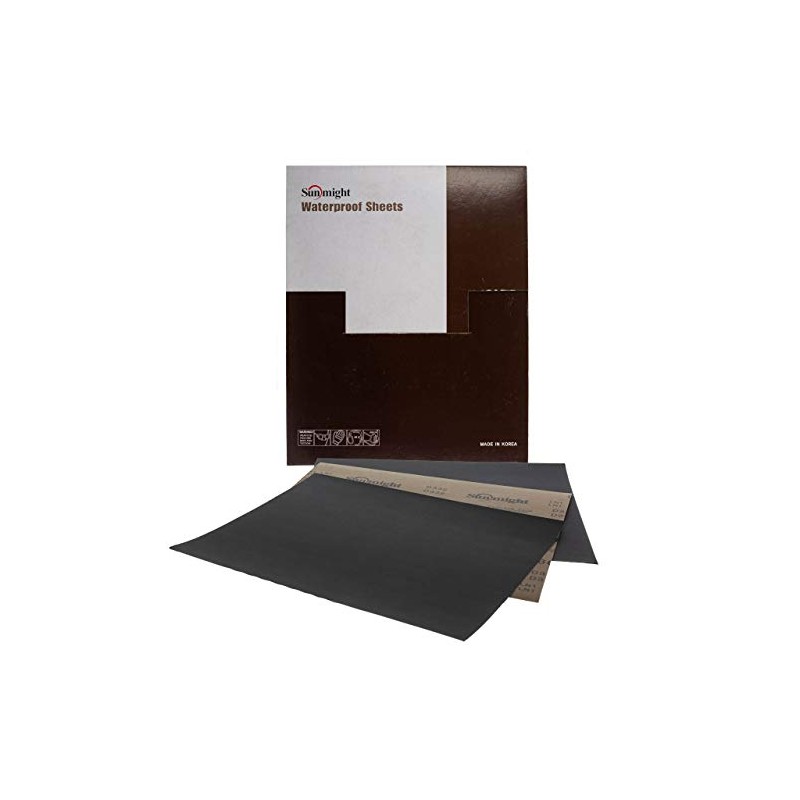 Sunmight Wateproof 9" X 11" 600G Plain Sheet, 08118, 50