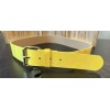 Unbranded Bright Yellow Belt Size X-Large - A0012