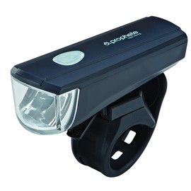Prophete Bike Light LED Lighting Kit LED Headlight 15 Lux & LED Tail Light + Fixings Included