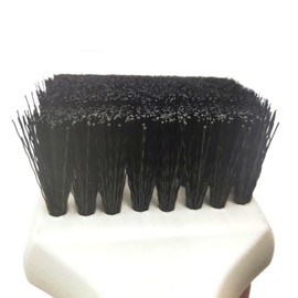 ICSTM Carpet Brushes for Cleaning, Scrub Brush for Floor Mats, Cleaning Brush for Car Interior and Home, Simple and Practical (1, White/Black)