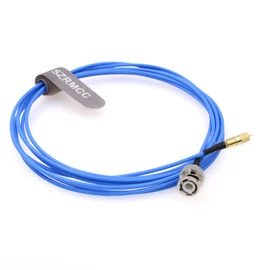 SZRMCC BNC Male to M5 Microdot Male Test Cable Coaxial Sensor Extension Cable Low Noise for 10-32 UNF Vibration Accelerometer Pressure Sensors (60cm)