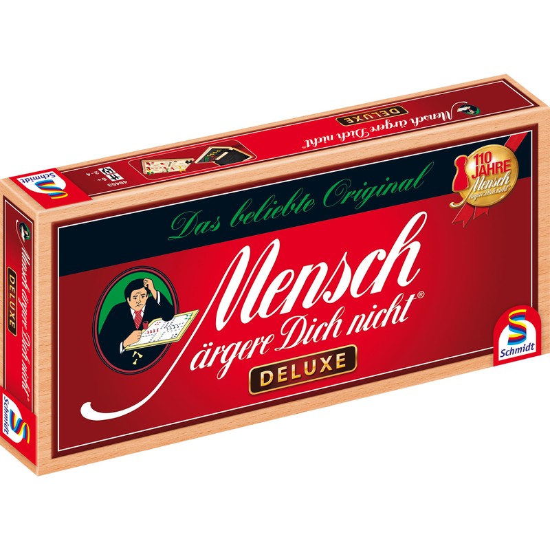 Schmidt Spiele 49453 Mensch ärgere Dich Nicht Deluxe Version Family