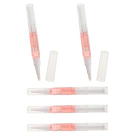 FAVOMOTO 5 piezas Bolígrafos de Aceite para Cutículas Nutritivos Suavizante y Protector contra Padrastros Cuidado Humectante para Uñas y Cutículas