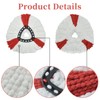 Mop Cloth, Replacement Mop Heads Microfibre Compatible with Vileda 2