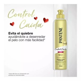 PANTENE CONTROL CAIDA CREMA PARA PEINAR LEAVE-IN HAIR CREAM 300ml