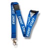 PAC Supplies Global Event Staff Lanyard With 3 Point (Triple) Safety Breakaway (1, Blue)