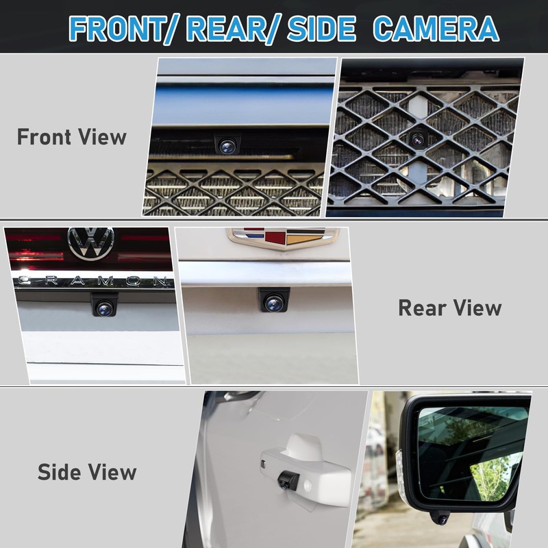 Backup Camera Rear View Reverse Camera for 12V Car Pickup