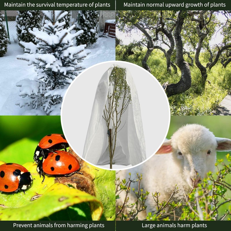 HFXXAD 5.9 X 4.6 Ft Plant Covers Freeze Protection, Plant