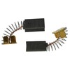 vhbw 2 x Carbon Brushes 14 x 8 x 5