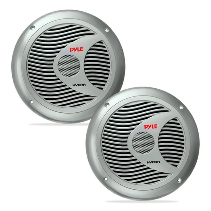 Jensen Pyle Bluetooth Marine Receiver, 2x 6.5" 150 Watt Silver