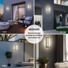 LANFU LED Aluminum Wall Sconce Waterproof Outdoor Wall Light,Modern Porch