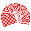 Hylabelest 10mm Round Coloured Dot Stickers Sticky Lables, 20 Sheets,
