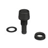 Attwood 1607-3 Polypropylene Fuel Vent, Black