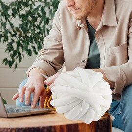 Bulky Chunky Yarn - Giant Yarn for Crafts - 1 Roll(20 Yards) Arm Knitting Yarn for Chunky Blanket Pets House Doormats Cushions, Pillows