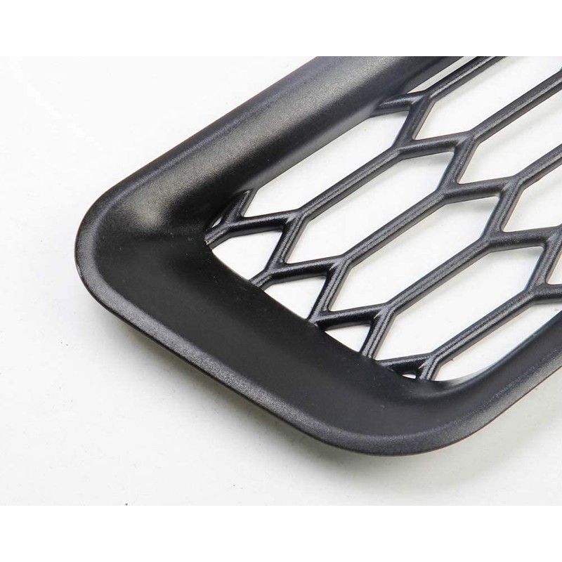 Honeycomb Front Bumper Bottom Fog Vent & Side Fender &