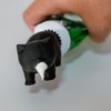 JingMiao Toothpaste Cap Dispenser –Creative Vomiting Kitty Topper for Cat