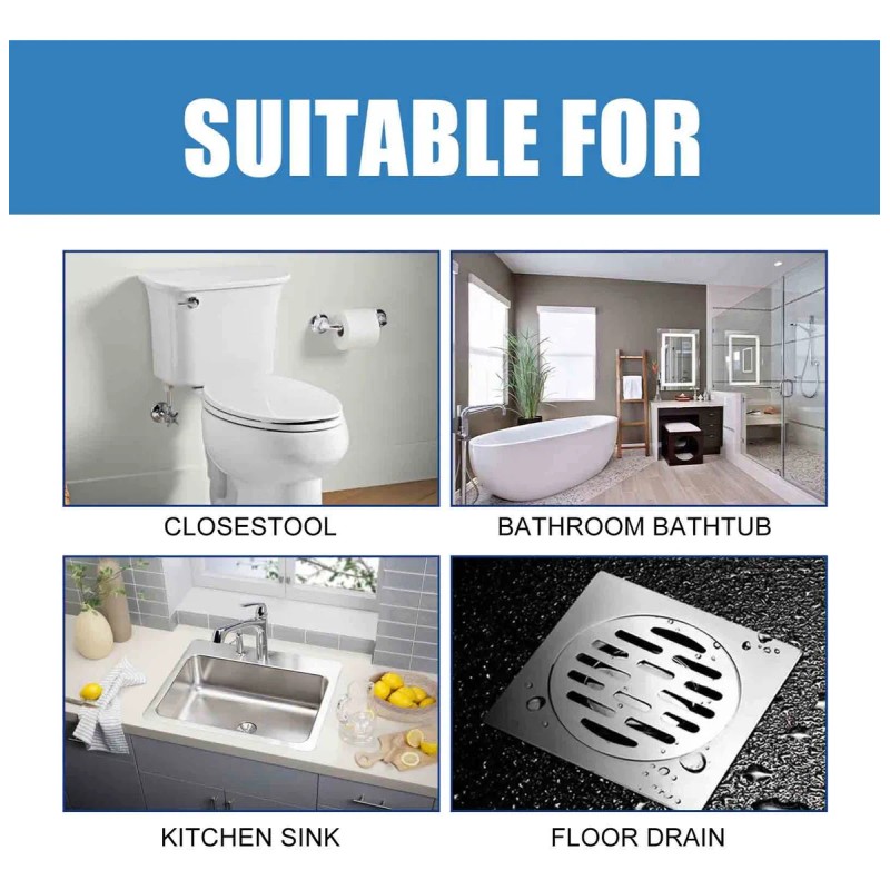 Tabletas Efervescentes Para Limpieza De Obstrucciones De Alc